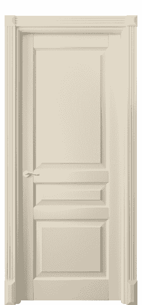 Дверь межкомнатная 0711 БМЦ. Цвет Бук марципановый. Материал Массив бука эмаль. Коллекция Lignum. Картинка.