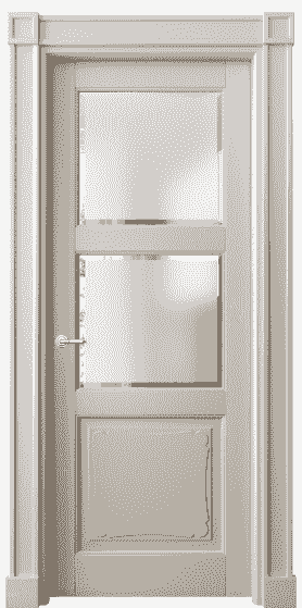 Дверь межкомнатная 6328 БСБЖ САТ-Ф. Цвет Бук светло-бежевый. Материал Массив бука эмаль. Коллекция Toscana Elegante. Картинка.