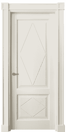 Дверь межкомнатная 6343 БВЦ. Цвет Бук венециана. Материал Массив бука с патиной. Коллекция Toscana Rombo. Картинка.