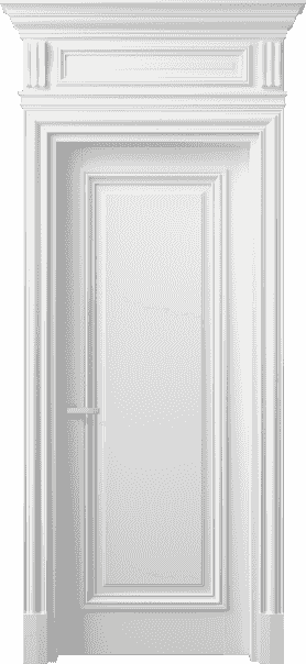 Дверь межкомнатная 7301 ББЛ. Цвет Бук белоснежный. Материал Массив бука эмаль. Коллекция Antique. Картинка.