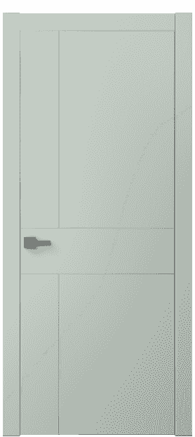 Дверь межкомнатная 8056 NCS S 1005-B80G. Цвет NCS S 1005-B80G. Материал Гладкая эмаль. Коллекция Linea. Картинка.