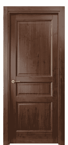 Дверь межкомнатная 1431 ОРБ. Цвет Орех бренди. Материал Шпон ценных пород. Коллекция Galant. Картинка.
