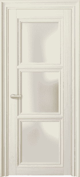 Дверь межкомнатная 2504 МОЯ САТ. Цвет Молочный ясень. Материал Ciplex ламинатин. Коллекция Centro. Картинка.