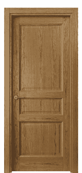 Дверь межкомнатная 1431 ДЯН. Цвет Дуб янтарный. Материал Шпон ценных пород. Коллекция Galant. Картинка.