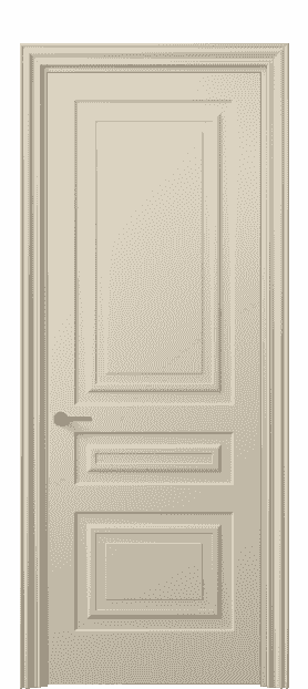 Дверь межкомнатная 8411 ММЦ . Цвет Матовый марципановый. Материал Гладкая эмаль. Коллекция Mascot. Картинка.