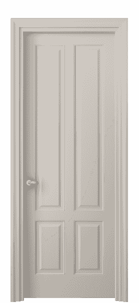 Дверь межкомнатная 8521 МСБЖ . Цвет Матовый светло-бежевый. Материал Гладкая эмаль. Коллекция Esse. Картинка.