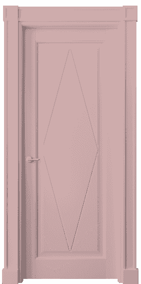 Дверь межкомнатная 6341 NCS S 1515-R10B. Цвет NCS S 1515-R10B. Материал Массив бука эмаль. Коллекция Toscana Rombo. Картинка.