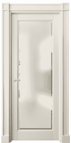 Дверь межкомнатная 6300 БМЦ САТ-Ф. Цвет Бук марципановый. Материал Массив бука эмаль. Коллекция Toscana Plano. Картинка.
