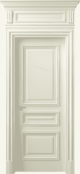 Дверь межкомнатная 7305 БМБ . Цвет Бук молочно-белый. Материал Массив бука эмаль. Коллекция Antique. Картинка.
