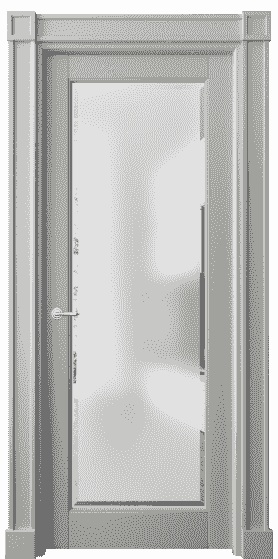 Дверь межкомнатная 6300 БНСР САТ-Ф. Цвет Бук нейтральный серый. Материал Массив бука эмаль. Коллекция Toscana Plano. Картинка.