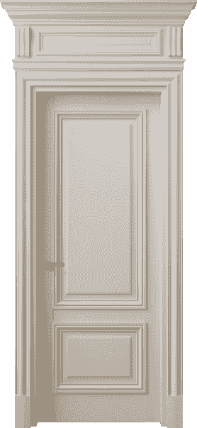 Дверь межкомнатная 7303 БСБЖ. Цвет Бук светло-бежевый. Материал Массив бука эмаль. Коллекция Antique. Картинка.