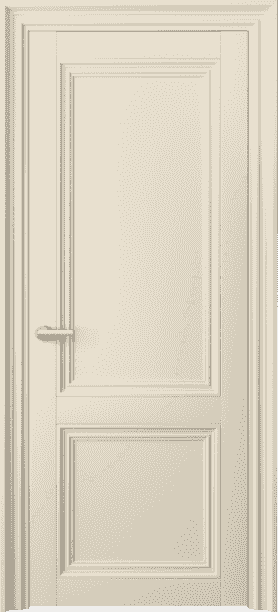 Дверь межкомнатная 2523 ММЦ. Цвет Матовый марципановый. Материал Гладкая эмаль. Коллекция Centro. Картинка.