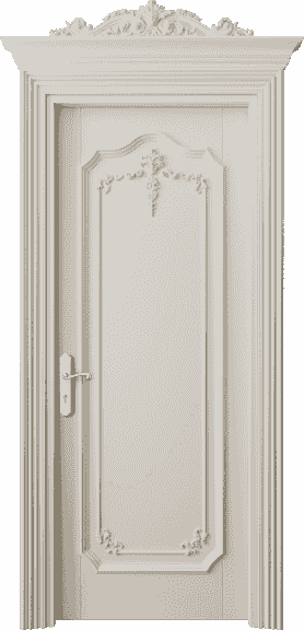 Дверь межкомнатная 6601 БОС. Цвет Бук облачный серый. Материал Массив бука эмаль. Коллекция Imperial. Картинка.