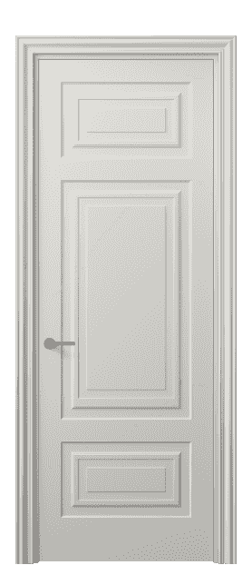Дверь межкомнатная 8421 МСР. Цвет Матовый серый. Материал Гладкая эмаль. Коллекция Mascot. Картинка.