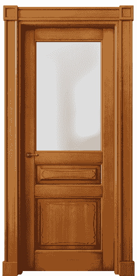 Дверь межкомнатная 6324 БСП САТ. Цвет Бук светлый с патиной. Материал Массив бука с патиной. Коллекция Toscana Elegante. Картинка.