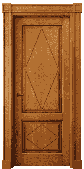 Дверь межкомнатная 6343 БСП. Цвет Бук светлый с патиной. Материал Массив бука с патиной. Коллекция Toscana Rombo. Картинка.