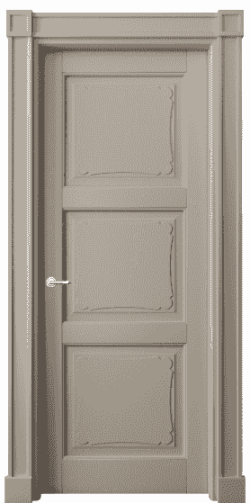Дверь межкомнатная 6329 ББСК. Цвет Бук бисквитный. Материал Массив бука эмаль. Коллекция Toscana Elegante. Картинка.