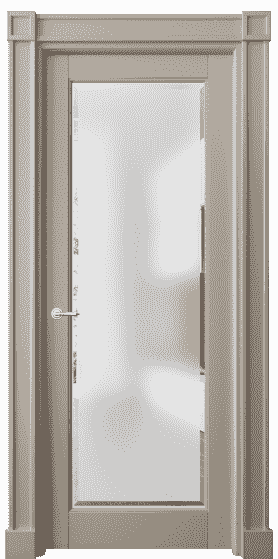 Дверь межкомнатная 6300 ББСК САТ-Ф. Цвет Бук бисквитный. Материал Массив бука эмаль. Коллекция Toscana Plano. Картинка.