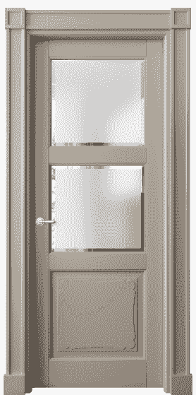 Дверь межкомнатная 6328 ББСК САТ-Ф. Цвет Бук бисквитный. Материал Массив бука эмаль. Коллекция Toscana Elegante. Картинка.
