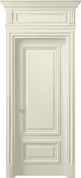 Дверь межкомнатная 7307 БМБ . Цвет Бук молочно-белый. Материал Массив бука эмаль. Коллекция Antique. Картинка.