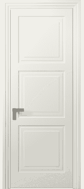 Дверь межкомнатная 8331 МЖМ . Цвет Матовый жемчужный. Материал Гладкая эмаль. Коллекция Rocca. Картинка.
