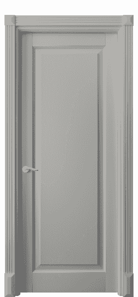 Дверь межкомнатная 0701 БНСР. Цвет Бук нейтральный серый. Материал Массив бука эмаль. Коллекция Lignum. Картинка.