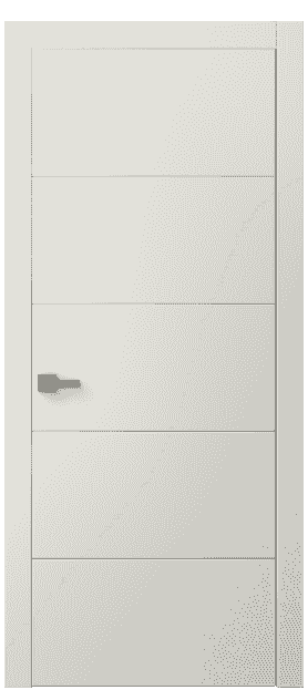 Дверь межкомнатная 8043 МЖМ . Цвет Матовый жемчужный. Материал Гладкая эмаль. Коллекция Linea. Картинка.