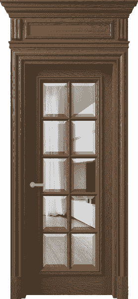 Дверь межкомнатная 7310 ДТМ.М ПРОЗ Ф. Цвет Дуб туманный матовый. Материал Массив дуба матовый. Коллекция Antique. Картинка.