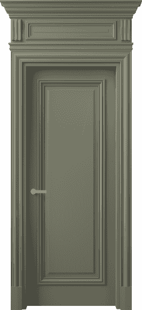 Дверь межкомнатная 7301 БОТ . Цвет Бук оливковый тёмный. Материал Массив бука эмаль. Коллекция Antique. Картинка.