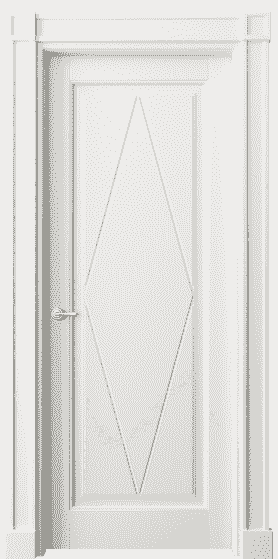 Дверь межкомнатная 6341 БС. Цвет Бук серый. Материал Массив бука эмаль. Коллекция Toscana Rombo. Картинка.