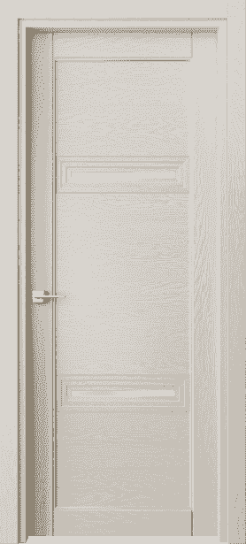 Дверь межкомнатная 6113 ДОС САТ. Цвет Дуб облачный серый. Материал Массив дуба эмаль. Коллекция Ego. Картинка.