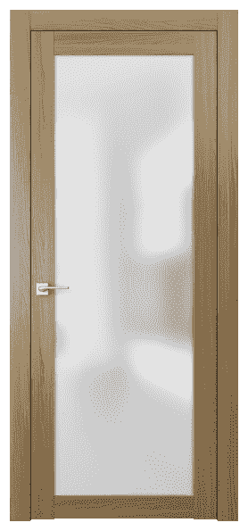 Дверь межкомнатная 2102 МЕЯ САТ. Цвет Медовый ясень. Материал Ciplex ламинатин. Коллекция Planum. Картинка.