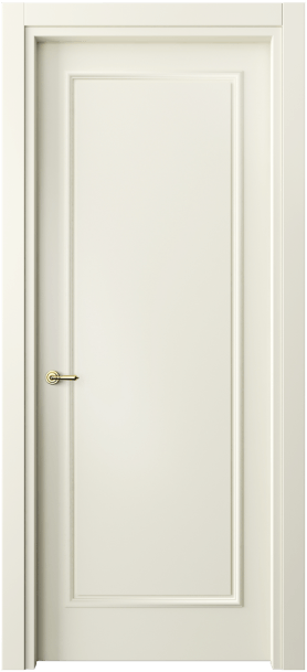 Дверь межкомнатная 8101 ММБ . Цвет Матовый молочно-белый. Материал Гладкая эмаль. Коллекция Paris. Картинка.