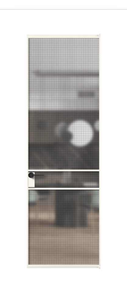 Алюминиевая дверь АЛПЛ040.02 Алюминий пудровый белый Декоративное стекло с сеткой "Mesh silver", триплекс. Без короба АПБЛ Цена 123320 Стоимость комплекта двери включает:
1. Полотно (600/650/700/750/800/850/900/950*2000-2400 мм).
2. Короб
3. Комплект фурнитуры (2 торцевые петли и магнитный замок с ответной планкой). Фабрика дверей Волховец 8 (800) 551 43 19 Алюминиевая дверь АЛПЛ040.02 Алюминий пудровый белый Декоративное стекло с сеткой "Mesh silver", триплекс Цена 123320 | Volhovec