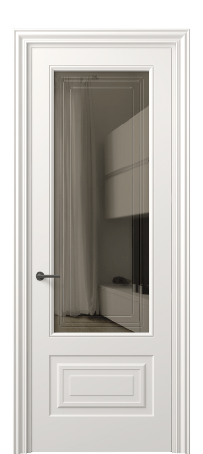 Дверь межкомнатная Mascot 8442 Матовый пудровый белый Прозрачное бронзовое стекло с гравировкой "Грани", триплекс Фигурный наличник МПБЛ Цена 73460 ₽ Наличники уже входят в базовый комплект. Фабрика дверей Волховец 8 (800) 551 43 19 Межкомнатная дверь Mascot 8442 Матовый пудровый белый Прозрачное бронзовое стекло с гравировкой "Грани", триплекс Цена 73460 ₽ | Volhovec