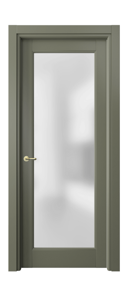 Межкомнатная дверь Toscana Litera 6300 Бук оливковый тёмный Сатинированное стекло Цена 93550 ₽ | Volhovec