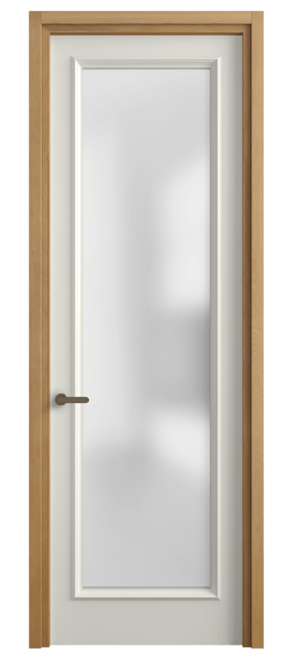 Межкомнатная дверь Charm 6702 Бук жемчуг Сатинированное стекло Цена 19203660 so'm | Volhovec