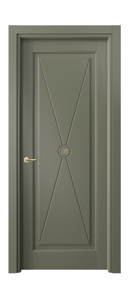 Межкомнатная дверь Тоскана Литера 6361 Матовый оливковый тёмный  Цена 109399 ₽ | Volhovec