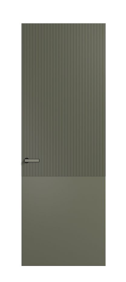 Межкомнатная дверь Velvet АКП 8205 Матовый оливковый тёмный. Цена 56020  | Volhovec