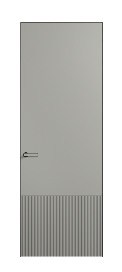 Межкомнатная дверь Velvet АКП 8202 Матовый нейтральный серый. Цена 56020  | Volhovec