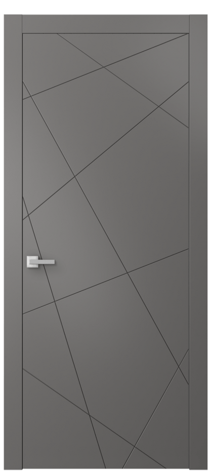 Межкомнатная дверь Linea 8048 Матовый классический серый  Цена 45611 ₽ | Volhovec