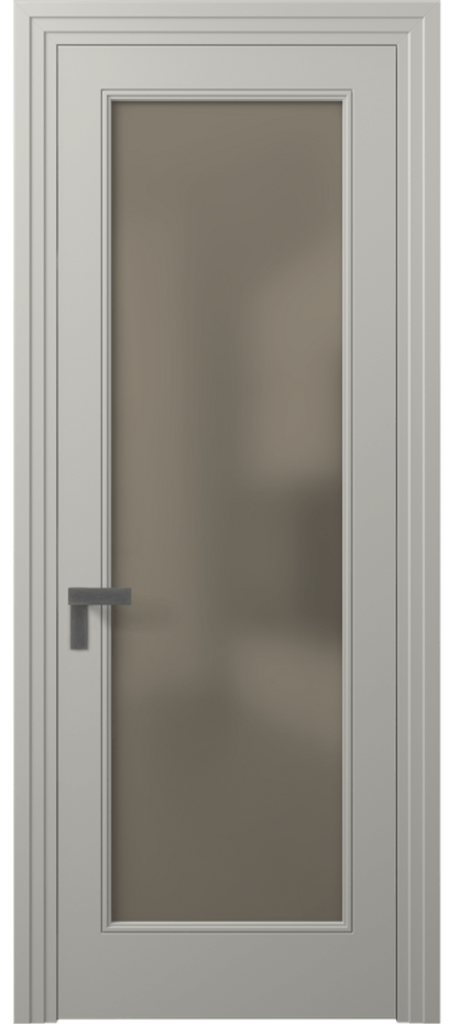 Дверь межкомнатная Rocca 8300 Матовый тёплый серый Сатинированное бронзовое стекло, триплекс Каскадный компланарный наличник МТСР Цена 74880 ₽ Наличники уже входят в базовый комплект. Фабрика дверей Волховец 8 (800) 551 43 19 Межкомнатная дверь Rocca 8300 Матовый тёплый серый Сатинированное бронзовое стекло, триплекс Цена 74880 ₽ | Volhovec