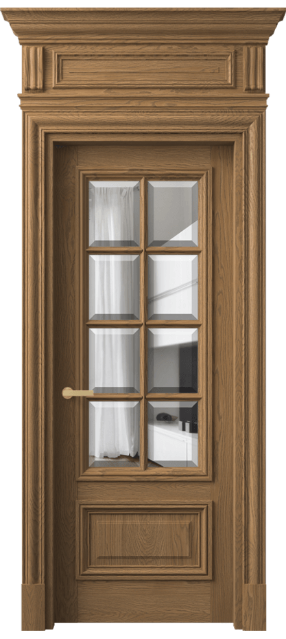 Дверь межкомнатная Antique 7316 Дуб мускатный матовый Прозрачное стекло с фацетом, 6 мм КЭП + Объёмный фриз + Карниз ДМС.М Цена 234250 ₽ Наличники уже входят в базовый комплект. Фабрика дверей Волховец 8 (800) 551 43 19 Межкомнатная дверь Antique 7316 Дуб мускатный матовый Прозрачное стекло с фацетом, 6 мм Цена 234250 ₽ | Volhovec