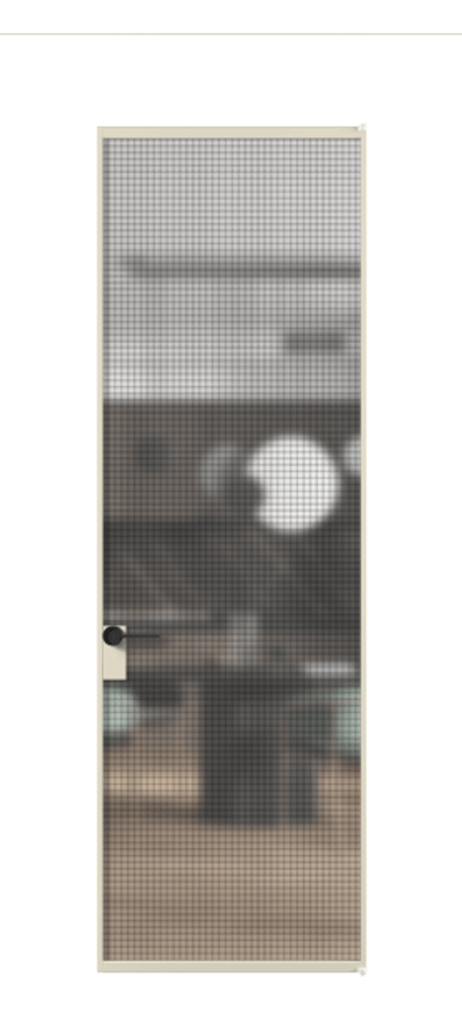 Алюминиевая дверь АЛПЛ040.01 Алюминий бежево-серый Декоративное стекло с сеткой "Mesh silver", триплекс. Без короба АБСР Цена 118540 Стоимость комплекта двери включает:
1. Полотно (600/650/700/750/800/850/900/950*2000-2400 мм).
2. Короб
3. Комплект фурнитуры (2 торцевые петли и магнитный замок с ответной планкой). Фабрика дверей Волховец 8 (800) 551 43 19 Алюминиевая дверь АЛПЛ040.01 Алюминий бежево-серый Декоративное стекло с сеткой "Mesh silver", триплекс Цена 118540 | Volhovec