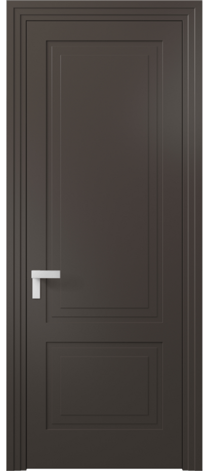 Межкомнатная дверь Rocca АКП 8351 Матовый антрацит  Цена 89670 ₽ | Volhovec