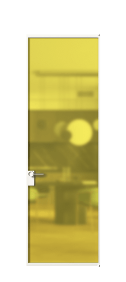 Алюминиевая дверь АЛПЛ040.01 Алюминий Белый Сатинированное жёлтое стекло, триплекс. Без короба бел Цена 121110 Стоимость комплекта двери включает: 1. Полотно (600/650/700/750/800/850/900/950*2000-2400 мм).
2. Короб
3. Комплект фурнитуры (2 торцевые петли и магнитный замок с ответной планкой). Фабрика дверей Волховец 8 (800) 551 43 19 Алюминиевая дверь АЛПЛ040.01 Алюминий Белый Сатинированное жёлтое стекло, триплекс Цена 121110 | Volhovec