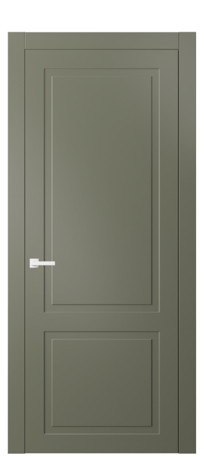 Межкомнатная дверь Neo Classic 8002 Матовый оливковый тёмный  Цена 57200 ₽ | Volhovec