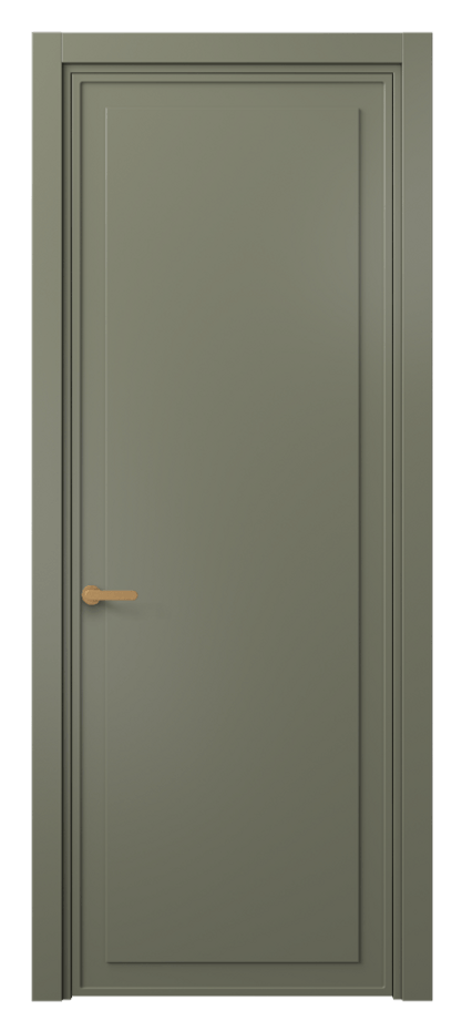 Межкомнатная дверь Frame 8602 Матовый оливковый тёмный  Цена 43260 ₽ | Volhovec