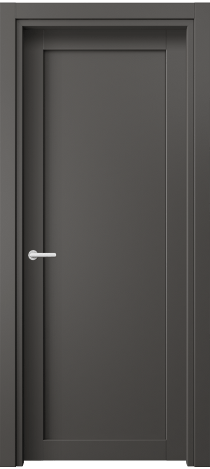 Межкомнатная дверь Нео 2101 ПЭТ графитовый  Цена 25339 ₽ | Volhovec