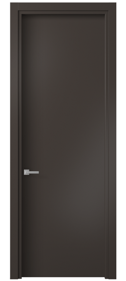 Межкомнатная дверь Планум 0010 Матовый антрацит  Цена 41899 ₽ | Volhovec